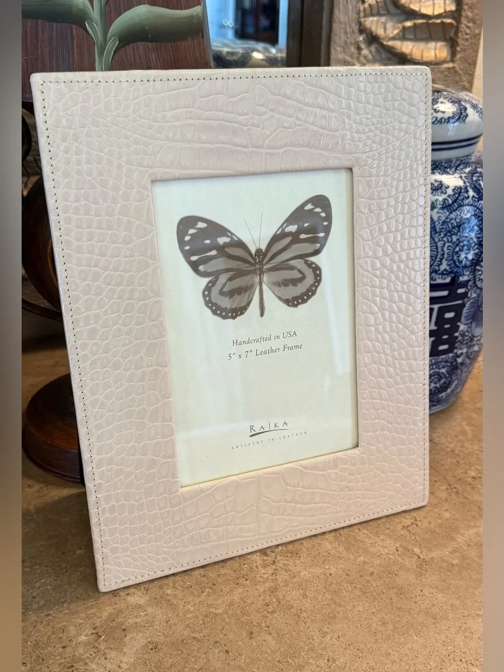 Raika Handcrafted Leather Picture Frame 5